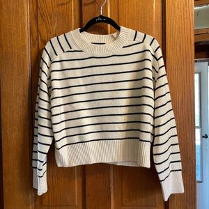 TRUTH by Republic cream striped sweater